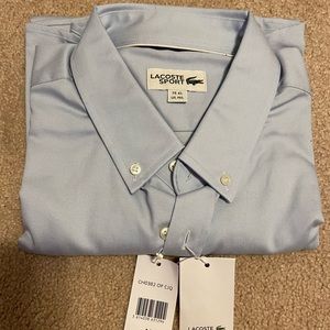 Lacoste Sport long sleeve dress shirt